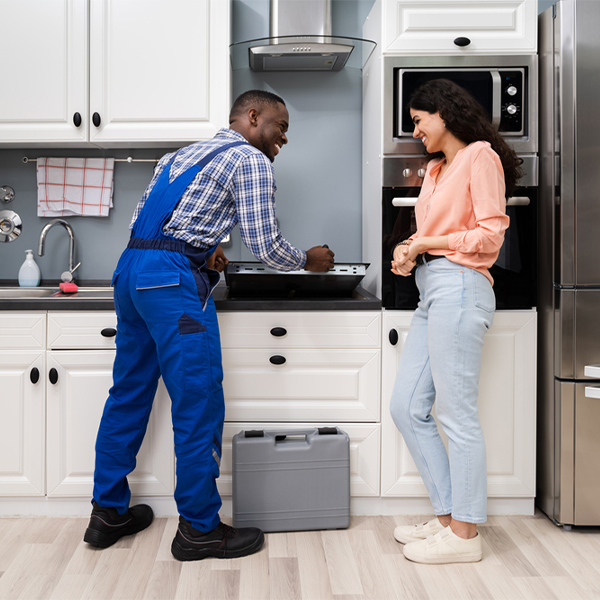 what kind of warranty do you offer on your cooktop repair services in Burna Kentucky